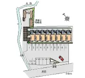 ★手数料０円★富士宮市小泉　月極駐車場（LP）